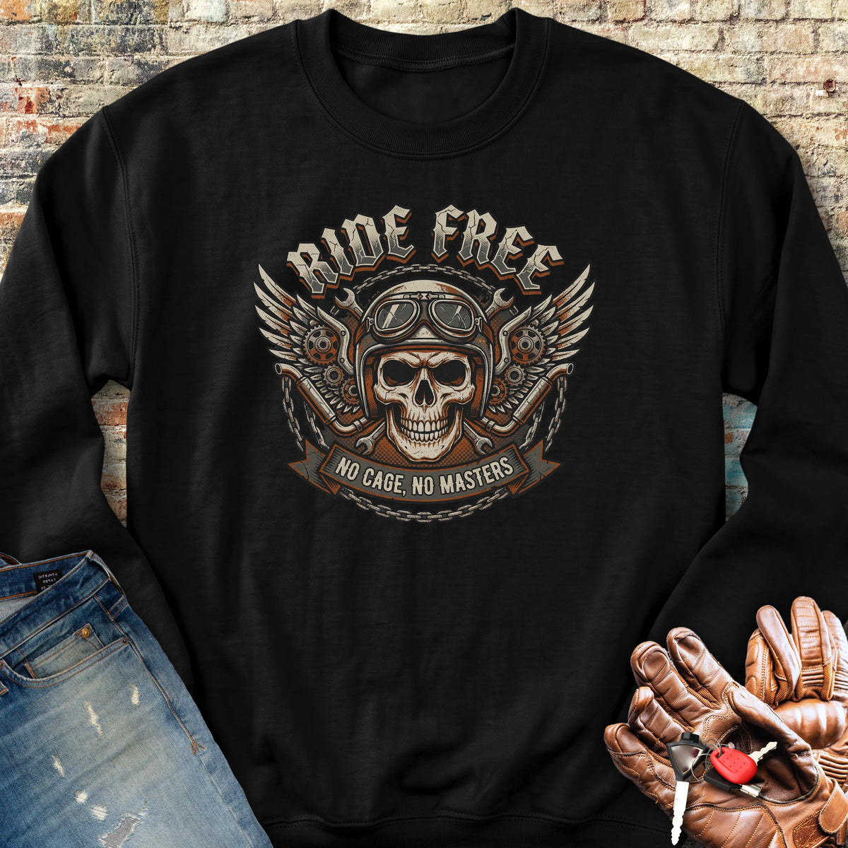 No Cage Sweatshirt - Black