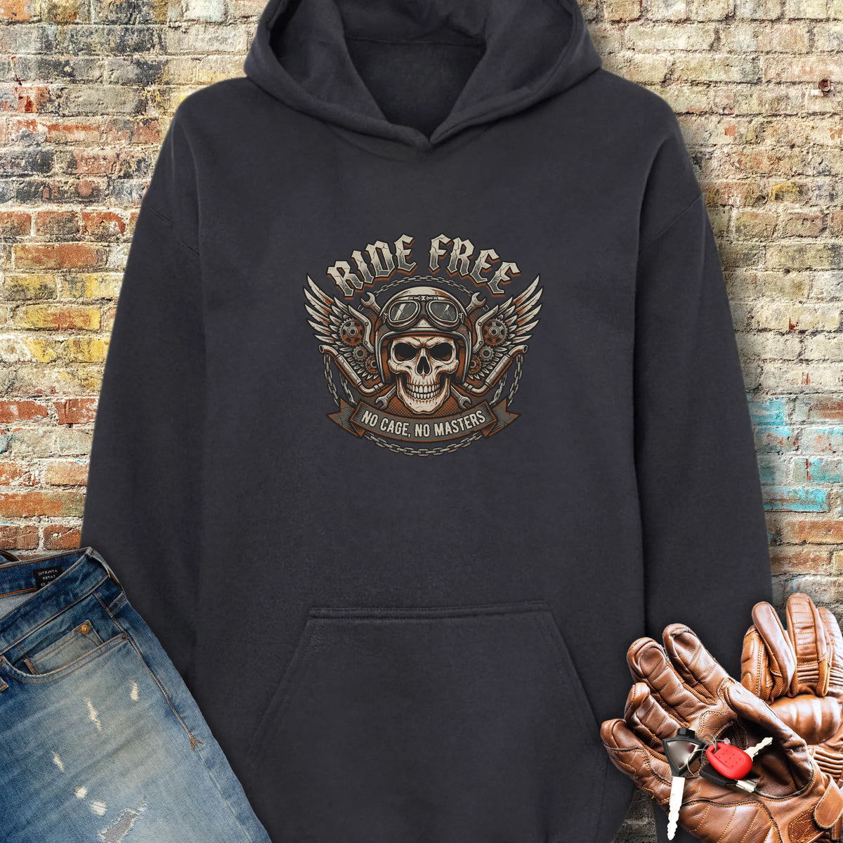 No Cage Hoodie - Black