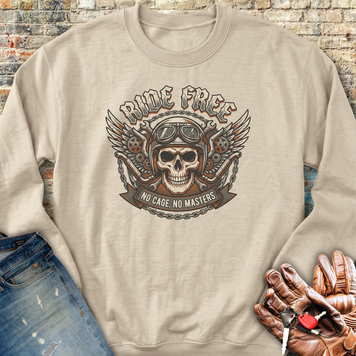 No Cage Sweatshirt - Sand