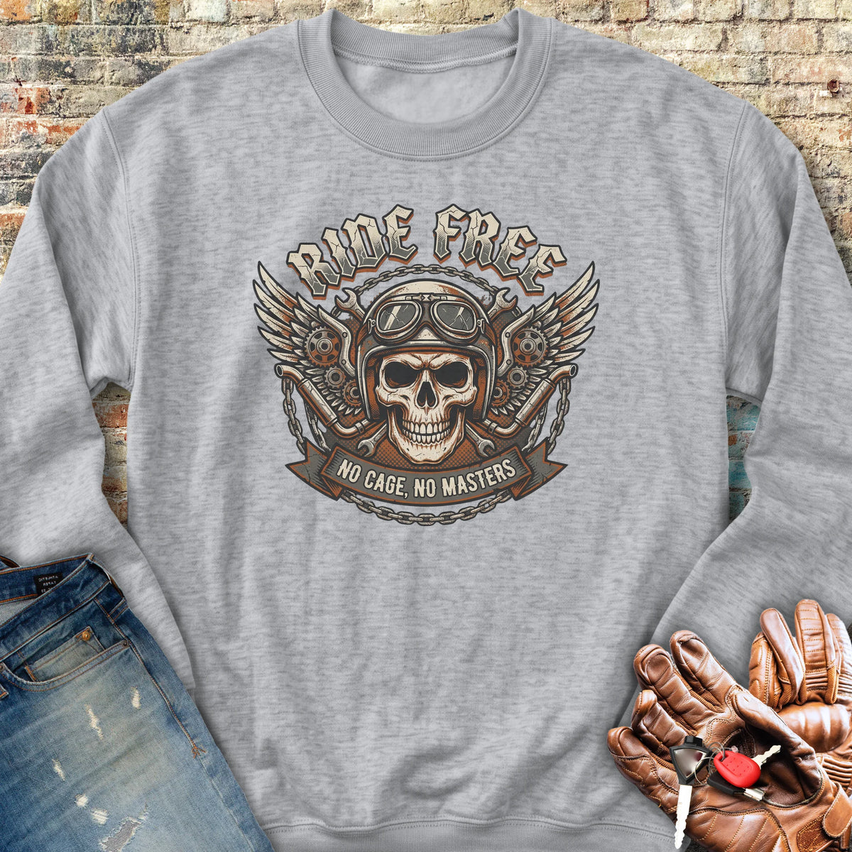 No Cage Sweatshirt - Sport Grey