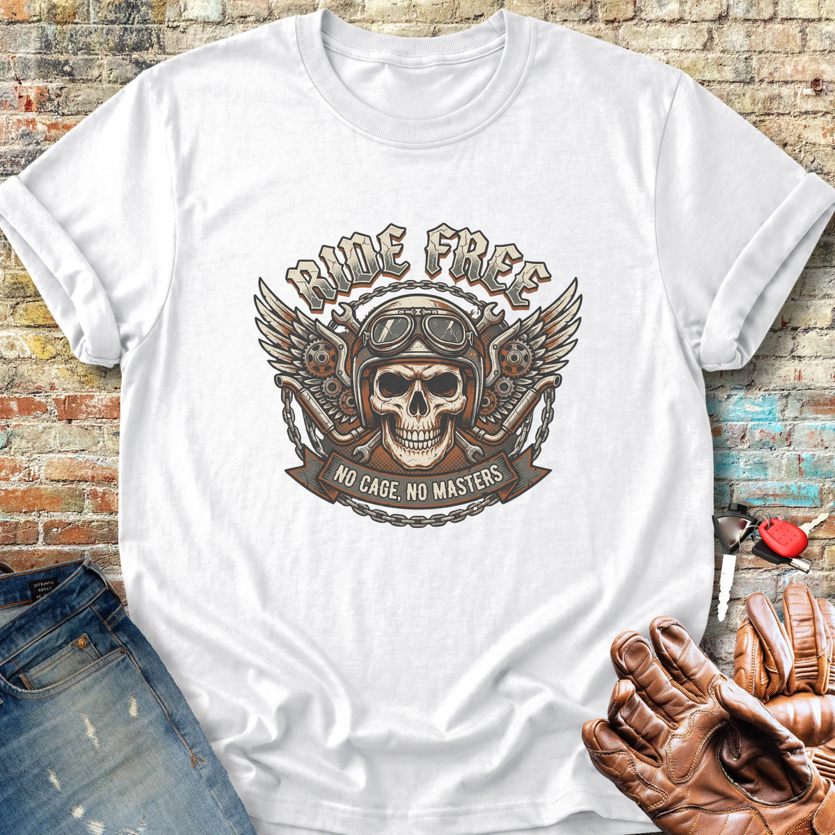 No Cage Classic T-Shirt - White