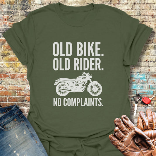 No Complaints T-Shirt - Military Green