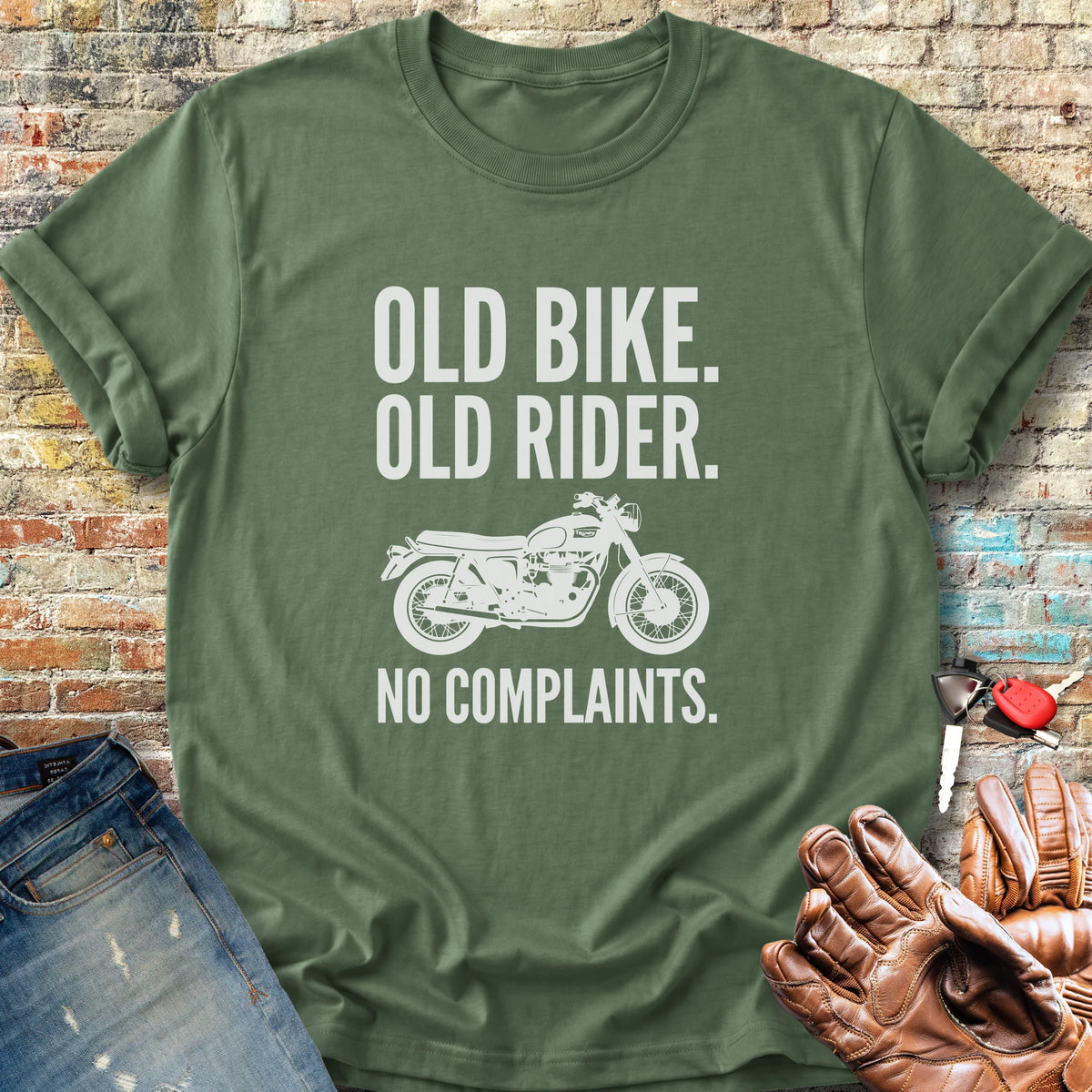 No Complaints Classic T-Shirt - Military Green