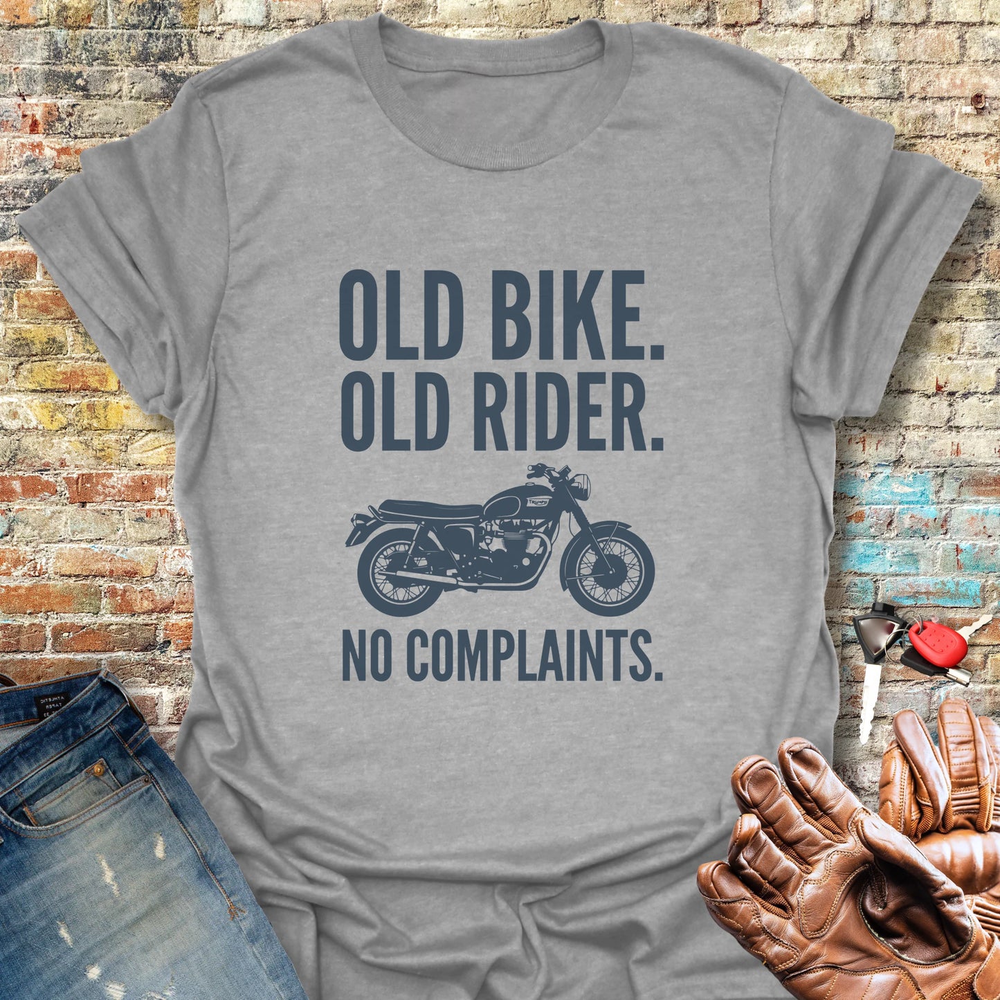 No Complaints T-Shirt - Sport Grey