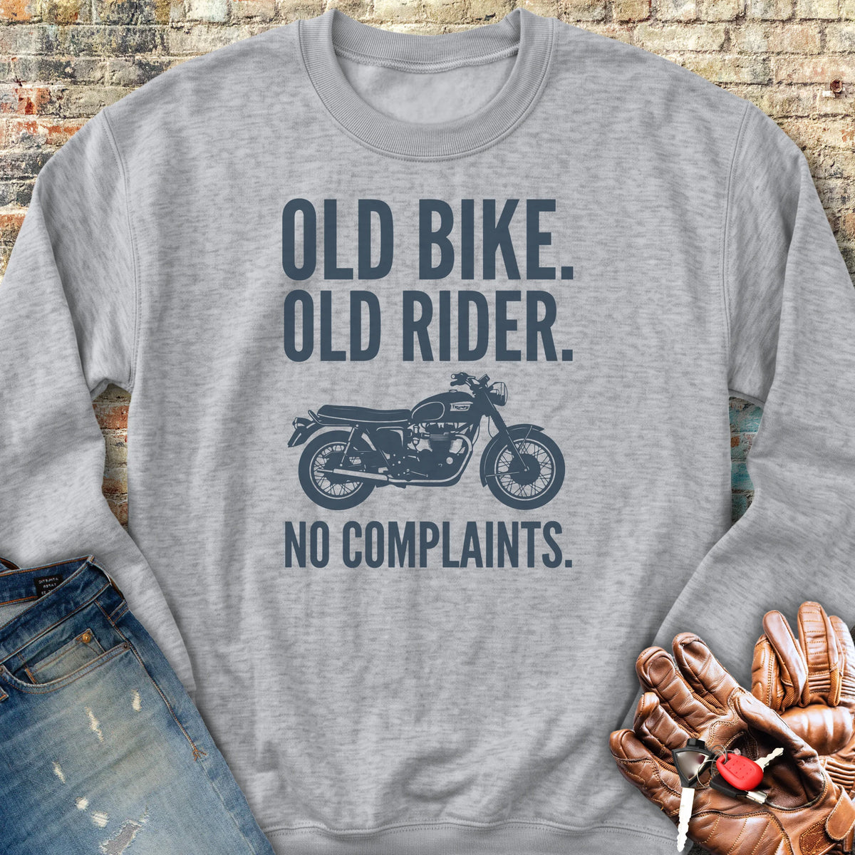 No Complaints Sweatshirt - Sport Grey