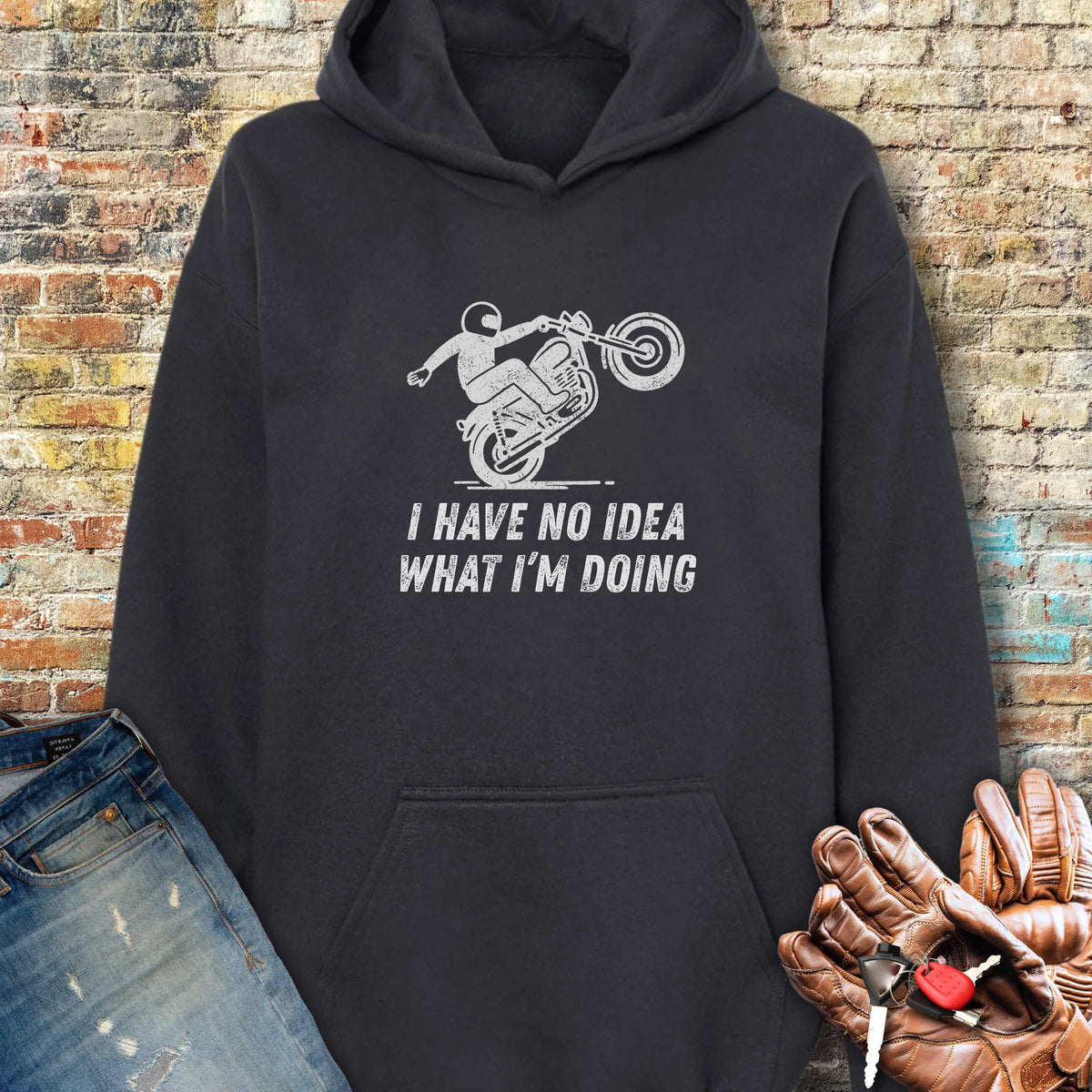 No Idea Hoodie - Black