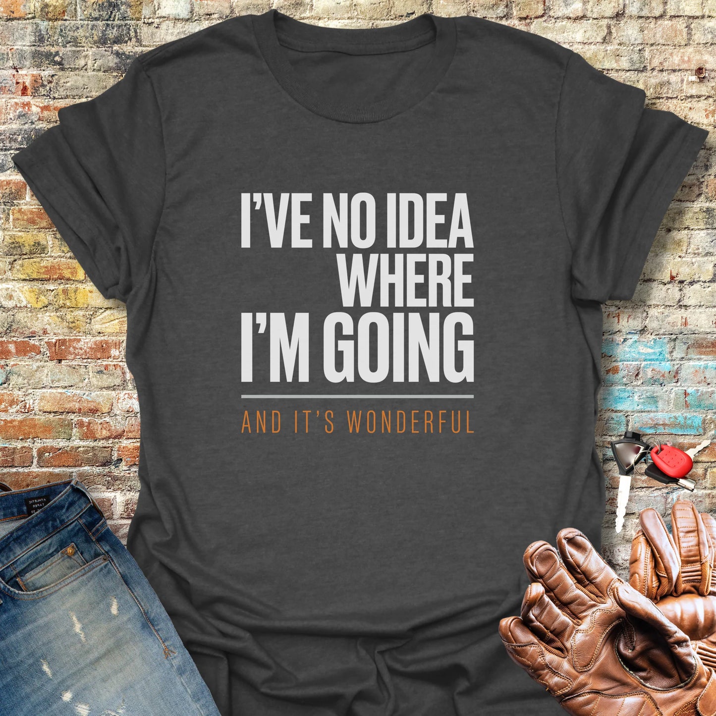 No Idea T-Shirt - Dark Heather