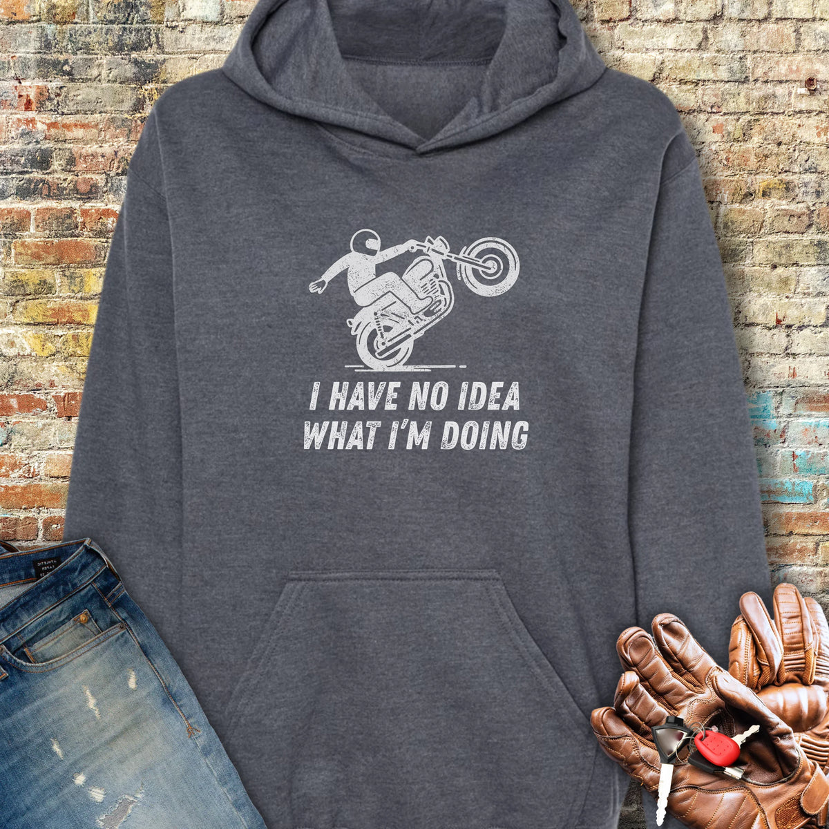 No Idea Hoodie - Dark Heather