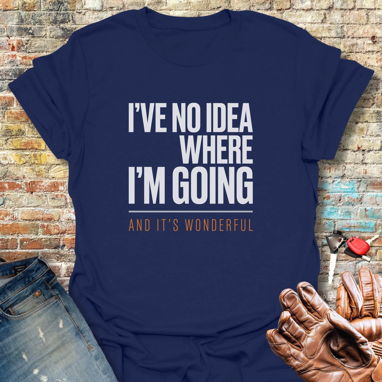 No Idea T-Shirt - Navy