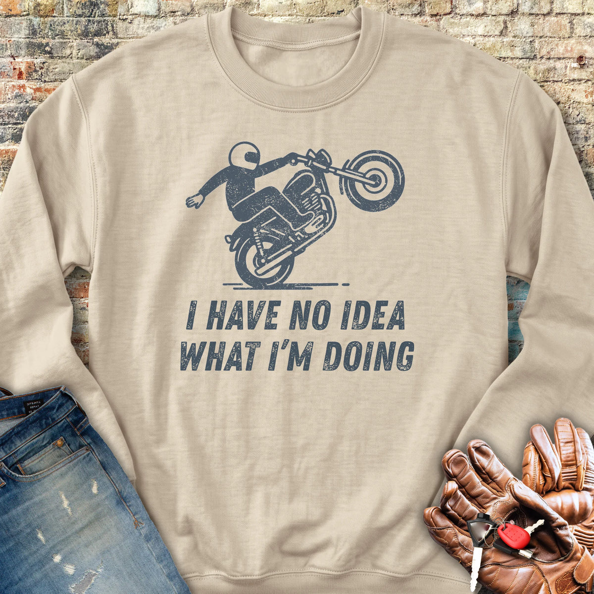 No Idea Sweatshirt - Sand