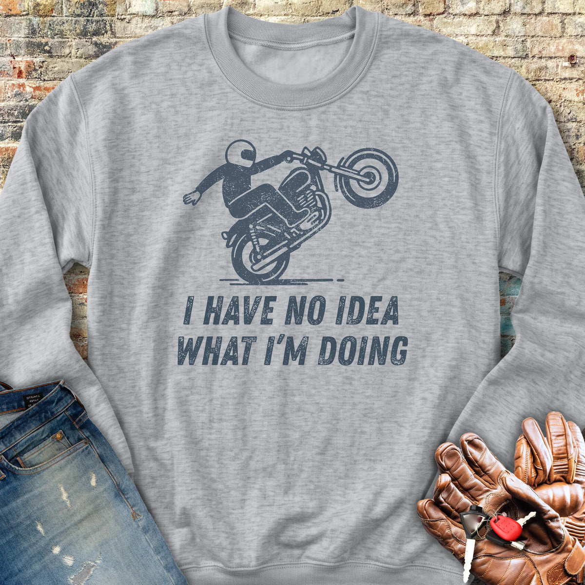 No Idea Sweatshirt - Sport Grey