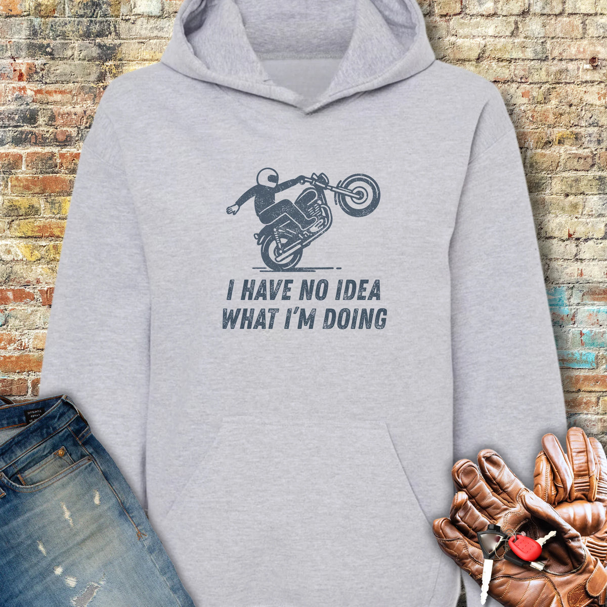No Idea Hoodie - Sport Grey