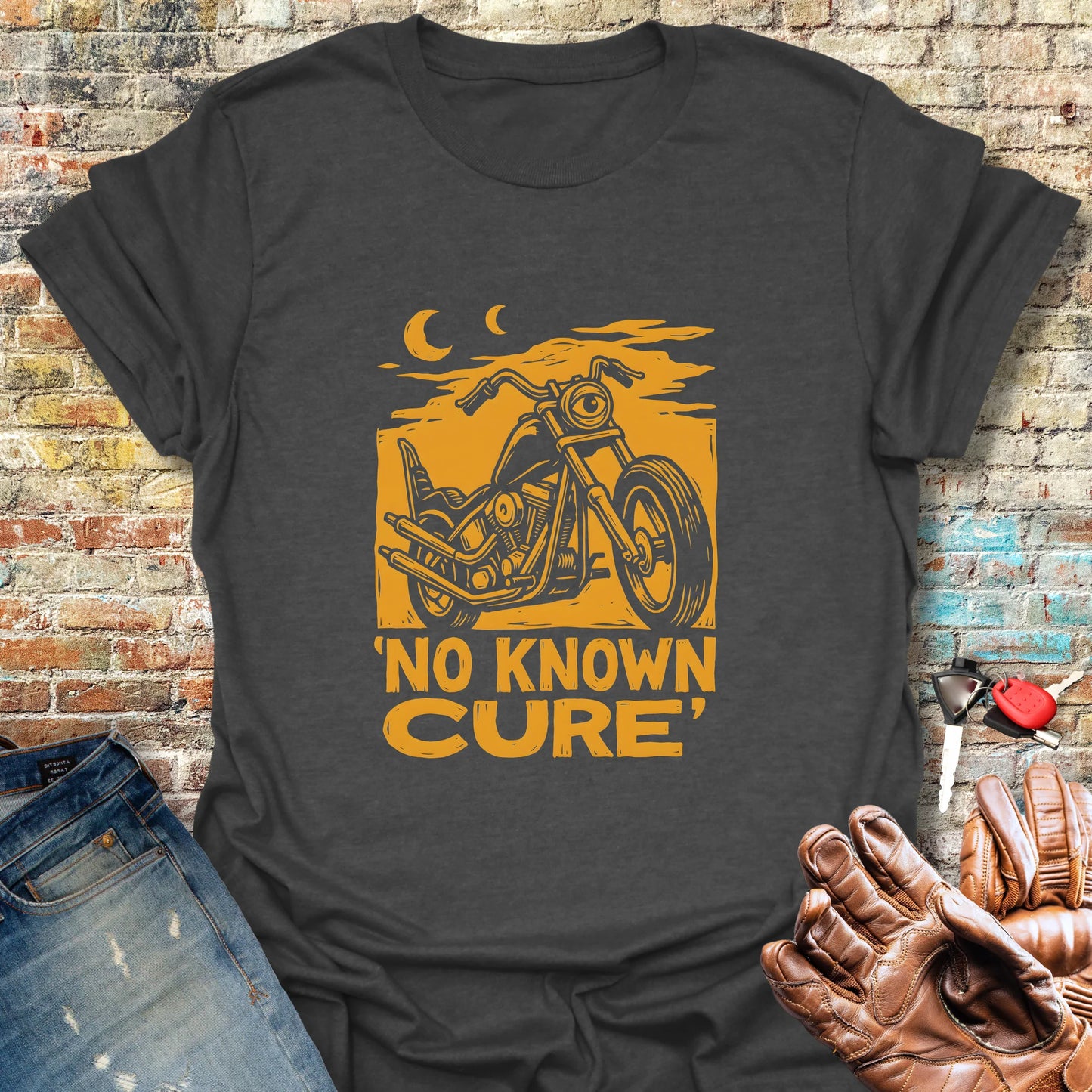 No Known Cure T-Shirt - Dark Heather
