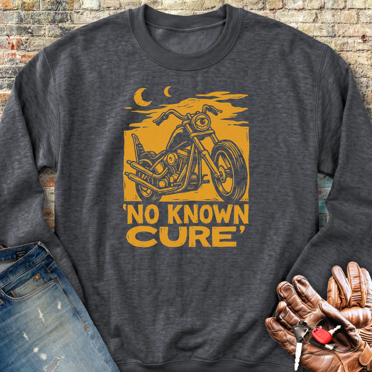 No Known Cure Sweatshirt - Dark Heather