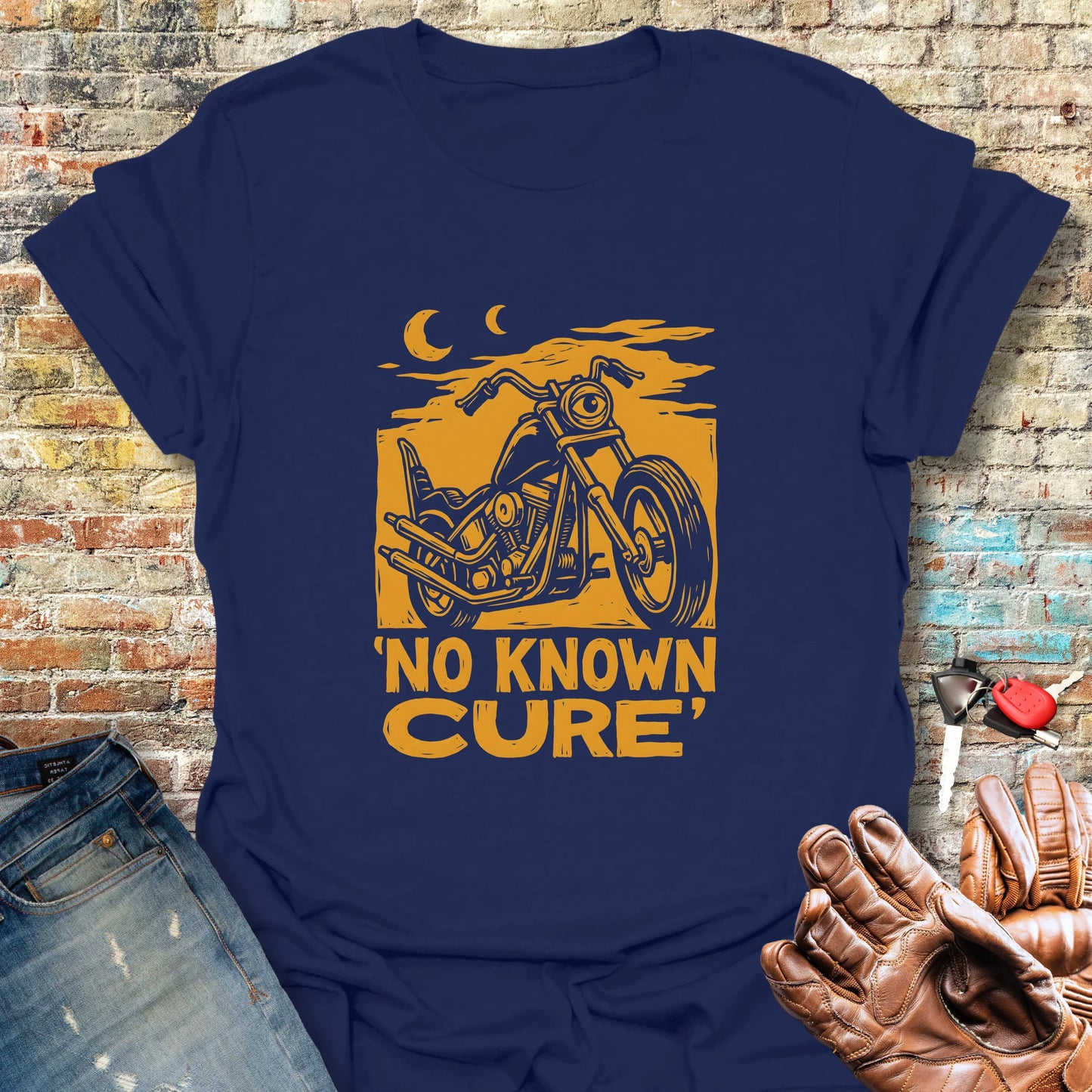 No Known Cure T-Shirt - Navy