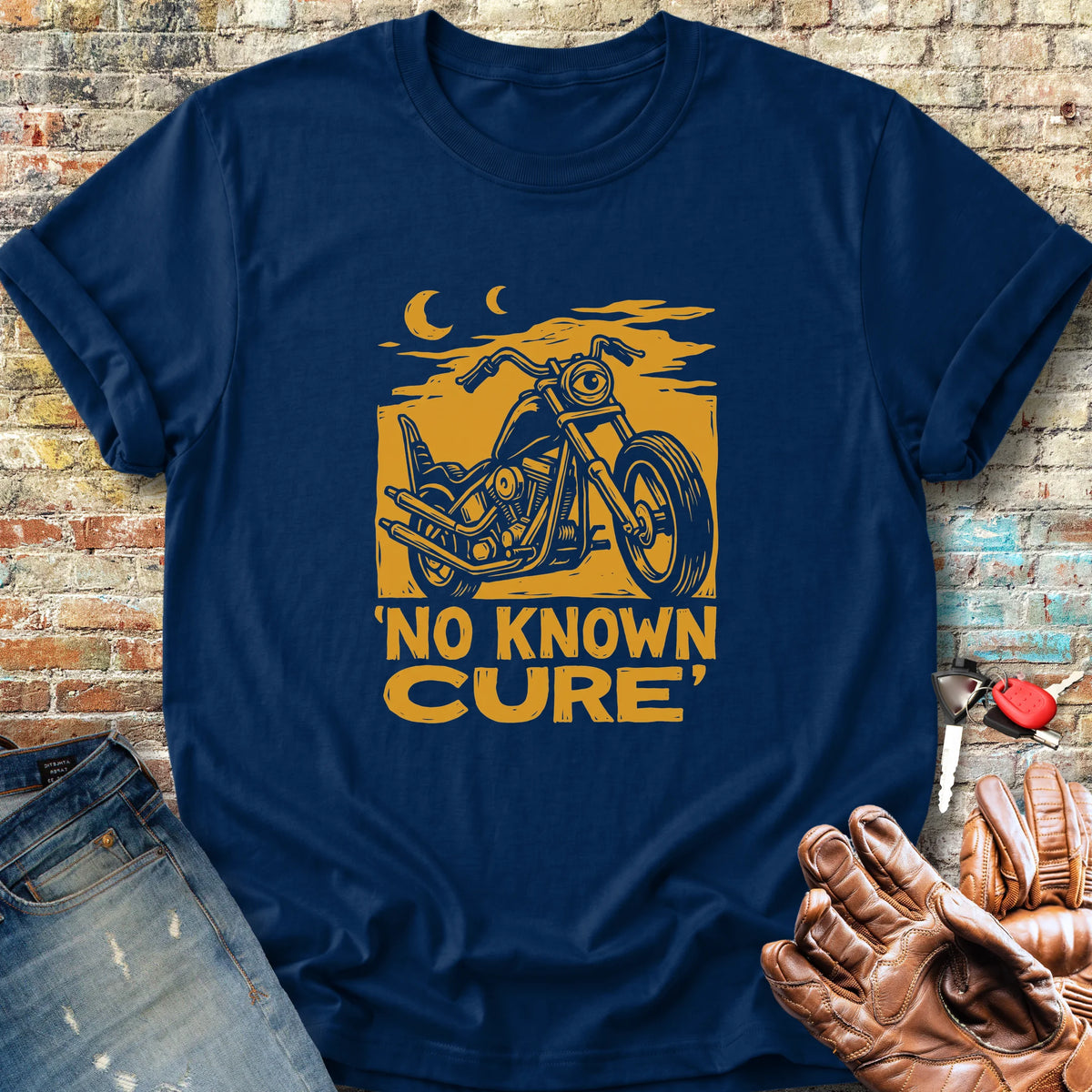 No Known Cure Classic T-Shirt - Navy