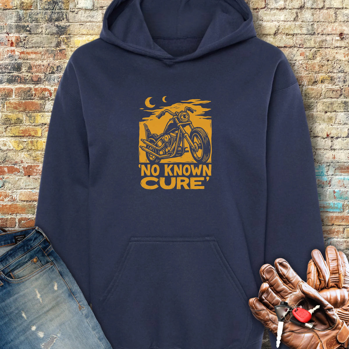 No Known Cure Hoodie - Navy