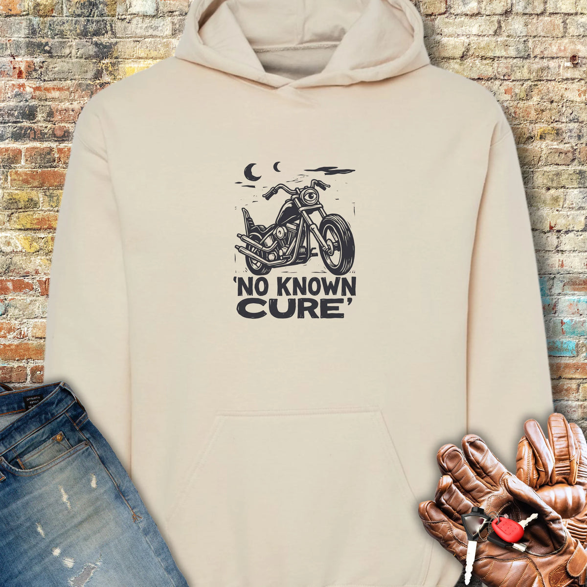 No Known Cure Hoodie - Sand