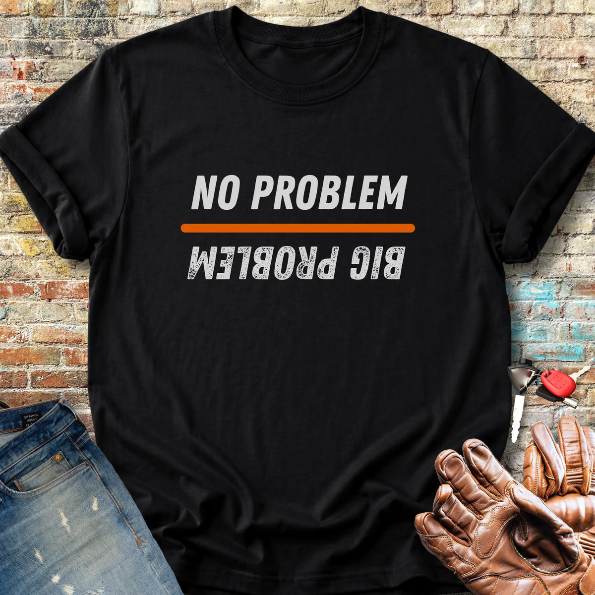 No Problem Classic T-Shirt - Black