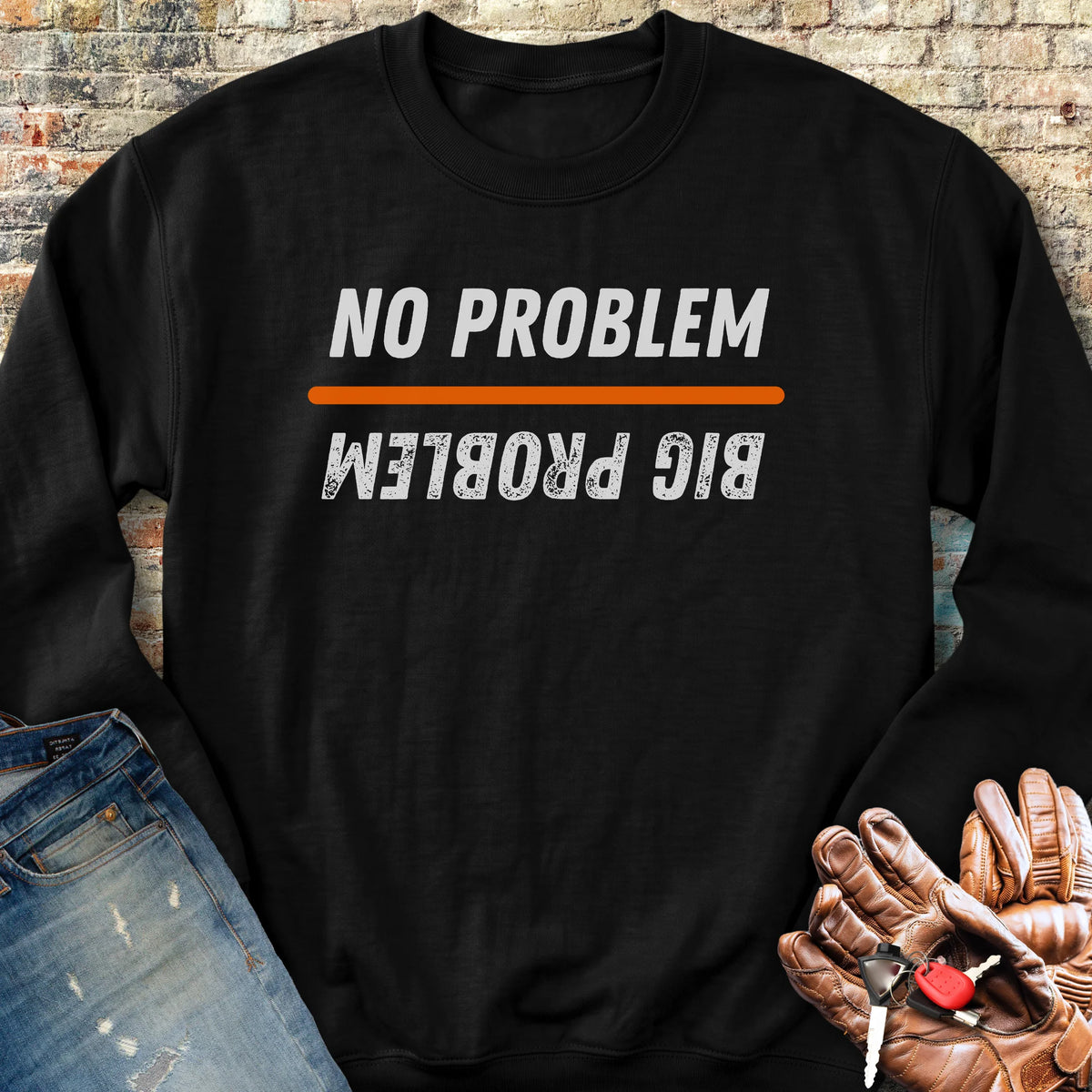 No Problem Sweatshirt - Black