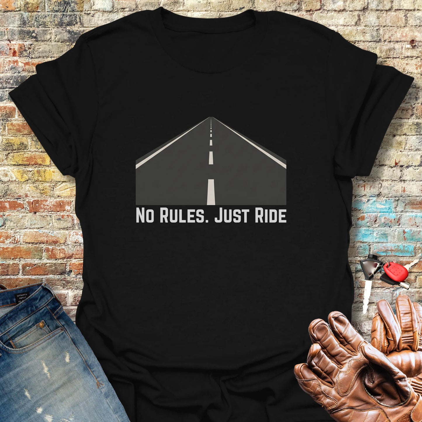 No Rules T-Shirt - Black