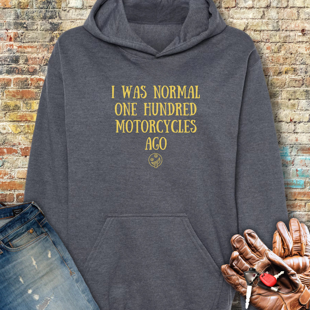 Normal 100 Hoodie - Dark Heather