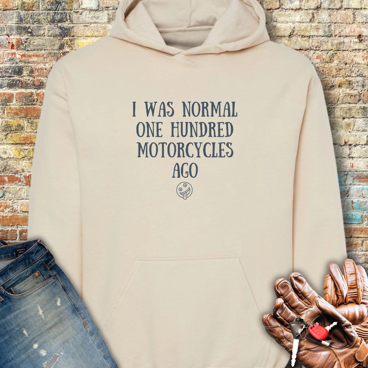 Normal 100 Hoodie - Sand