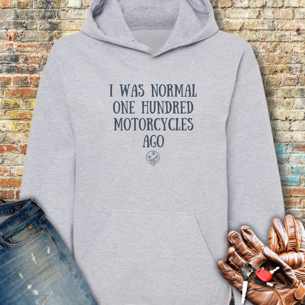 Normal 100 Hoodie - Sport Grey