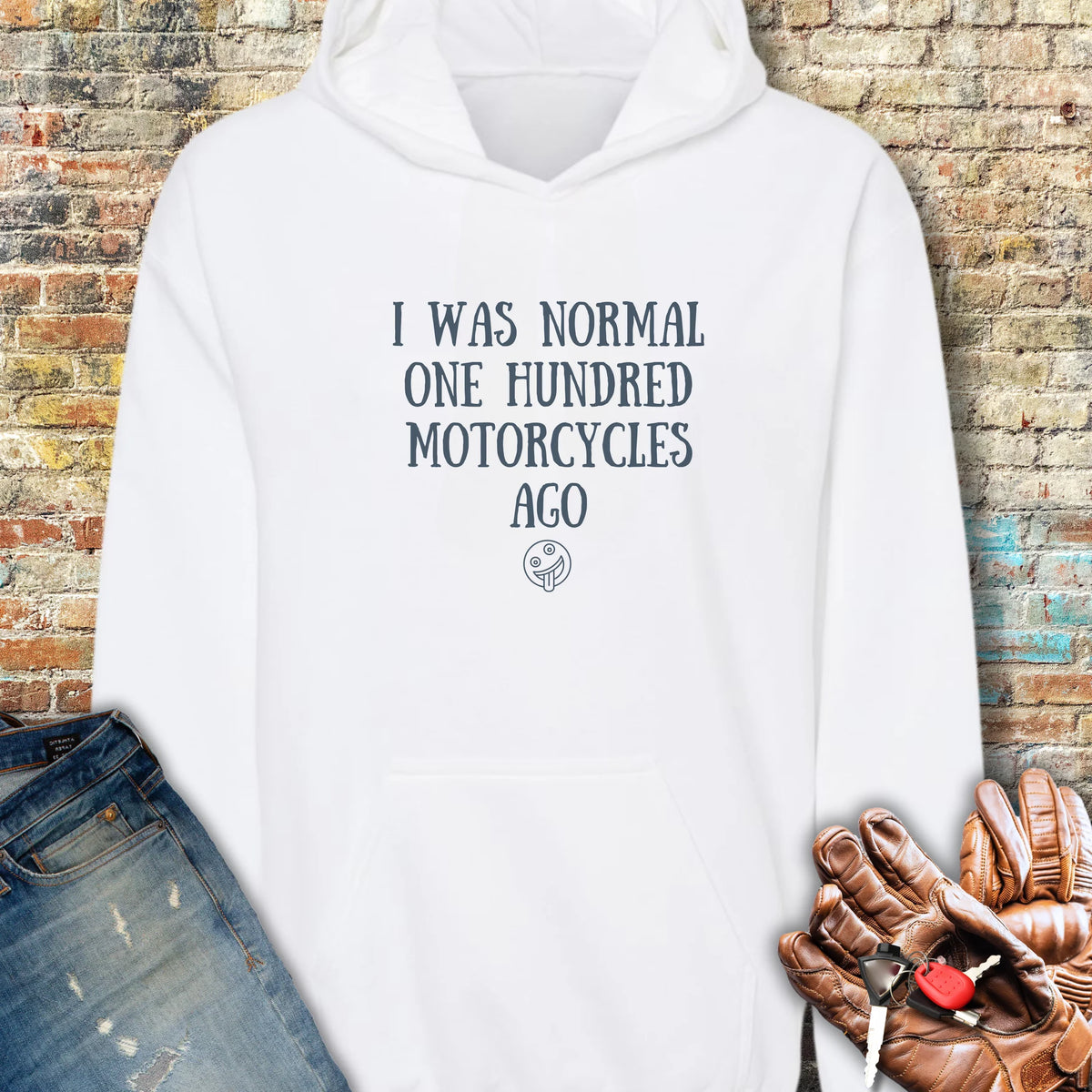 Normal 100 Hoodie - White
