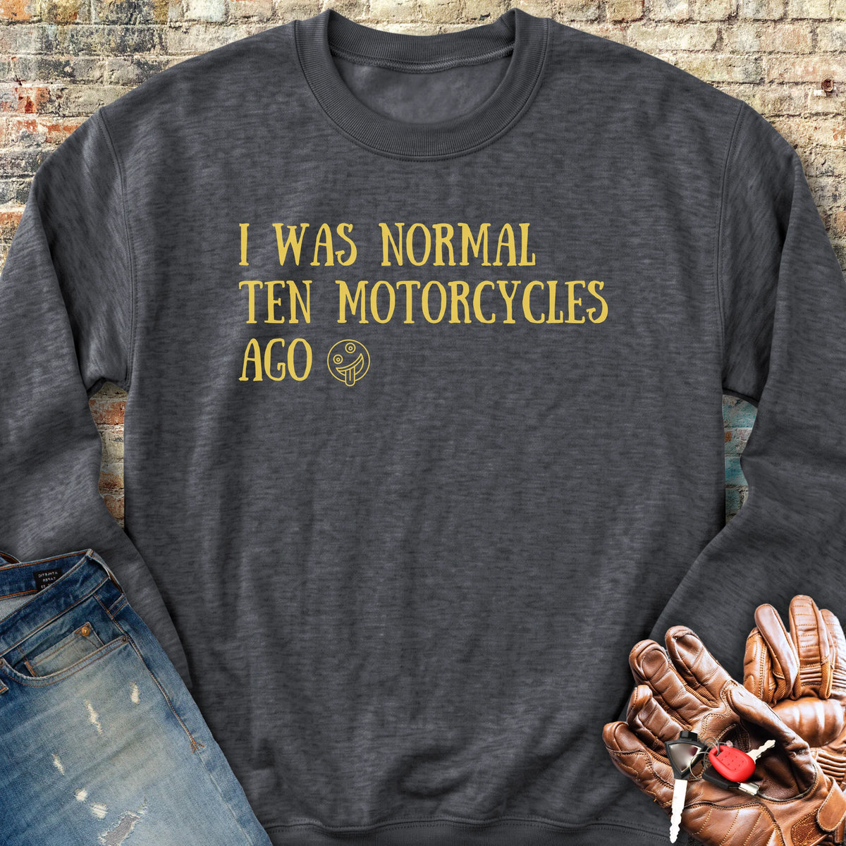 Normal 10 Sweatshirt - Dark Heather