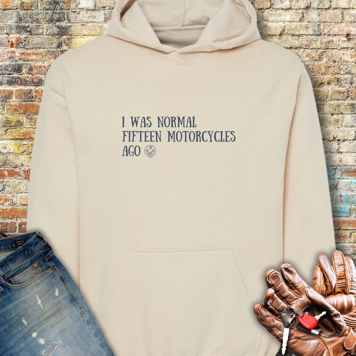 Normal 15 Hoodie - Sand
