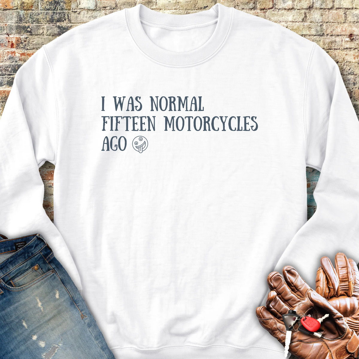 Normal 15 Sweatshirt - White
