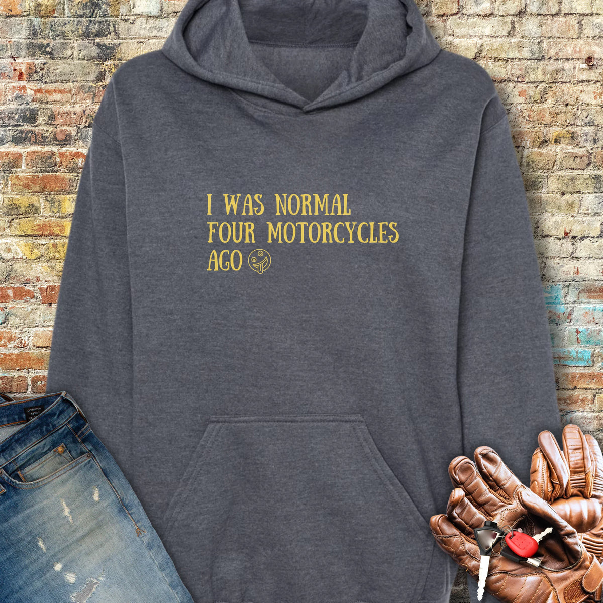 Normal 4 Hoodie - Dark Heather
