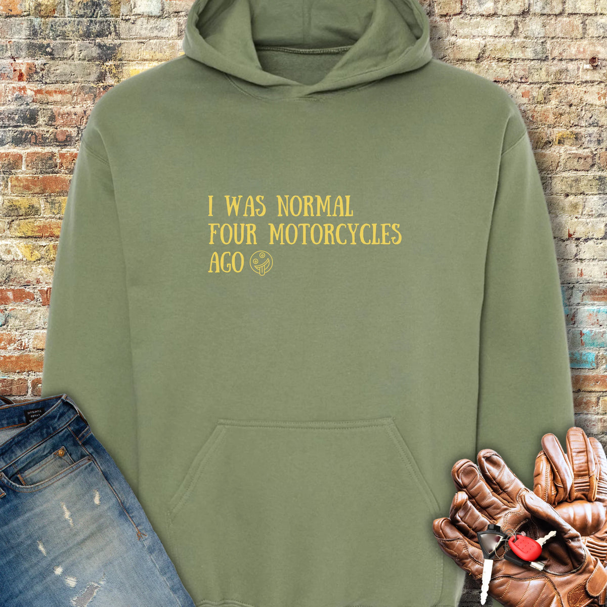 Normal 4 Hoodie - Military Green
