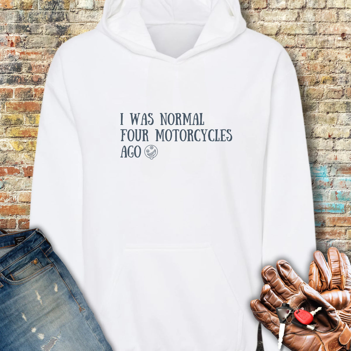 Normal 4 Hoodie - White