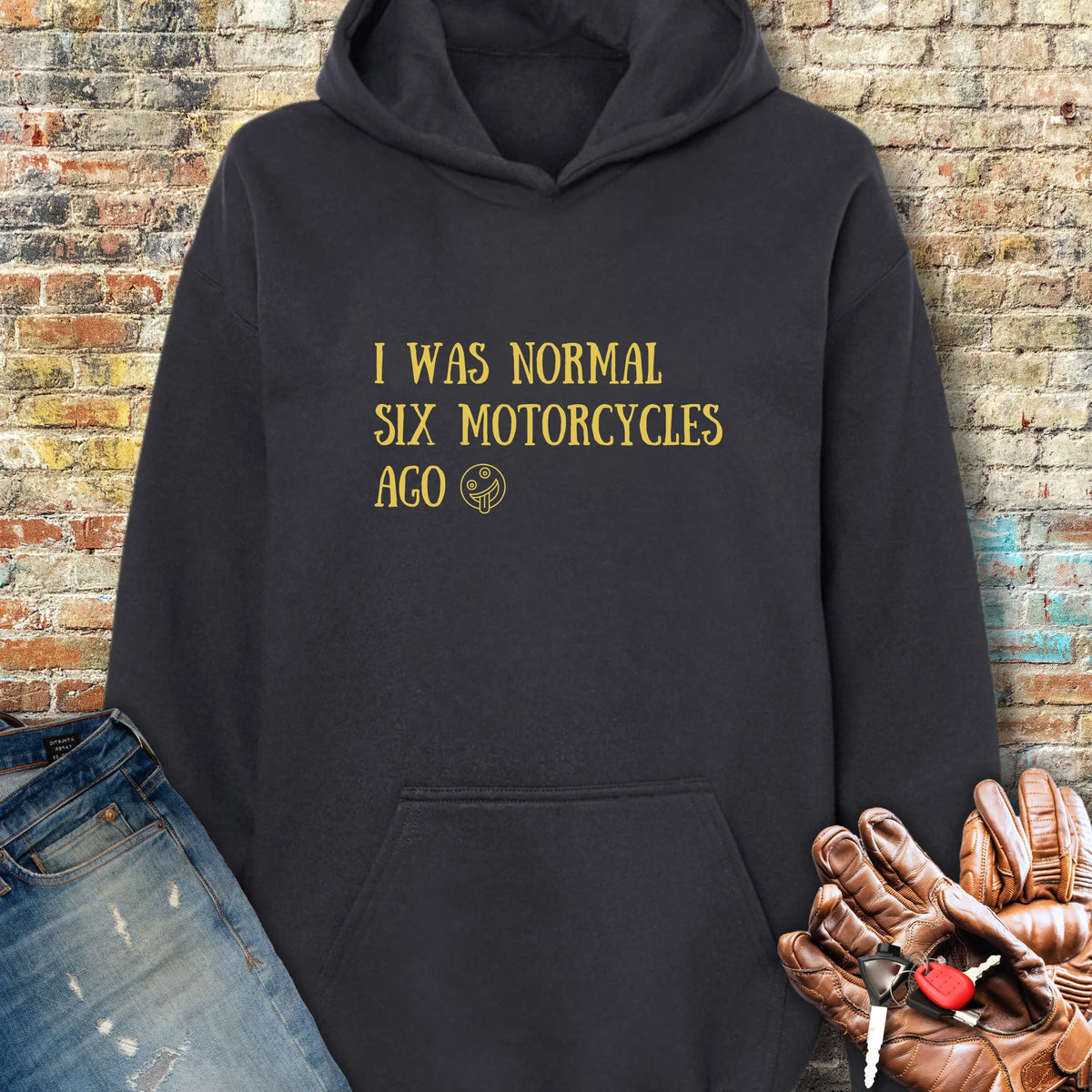 Normal 6 Hoodie - Black