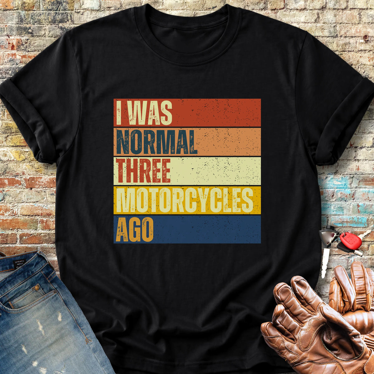 Normal (Block) Classic T-Shirt - Black