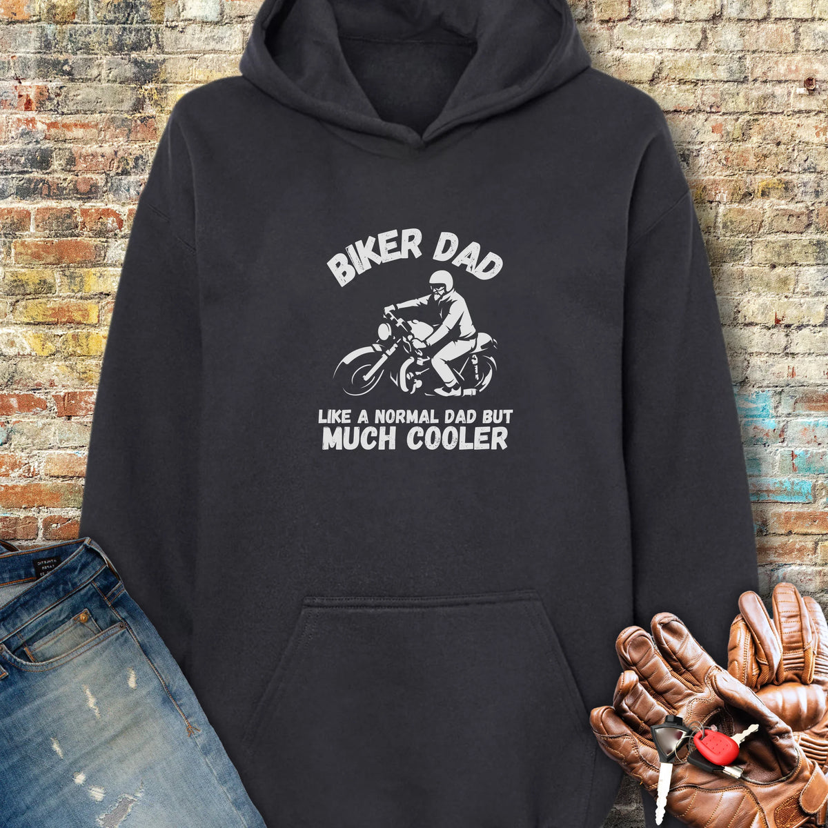 Normal Dad Hoodie - Black