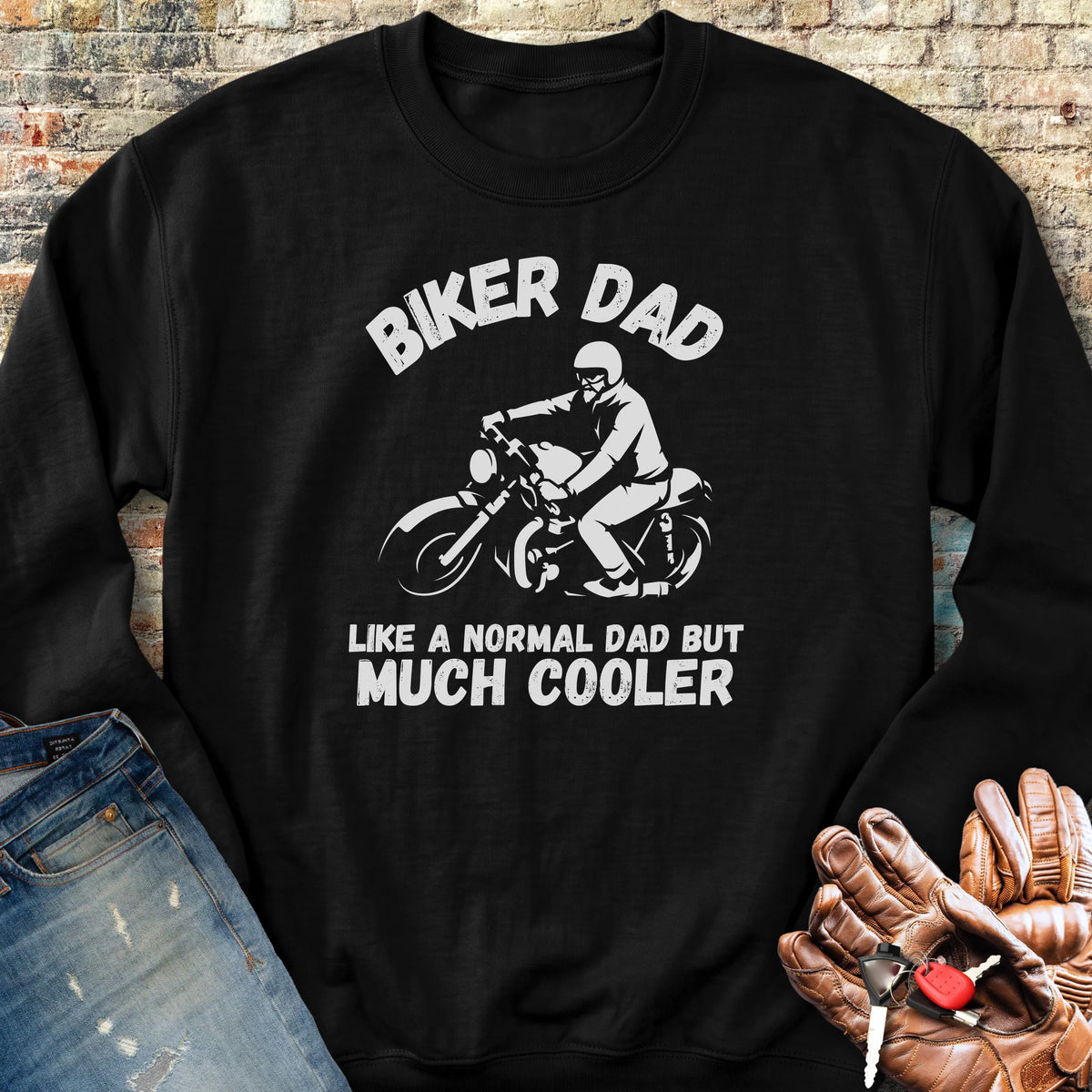 Normal Dad Sweatshirt - Black