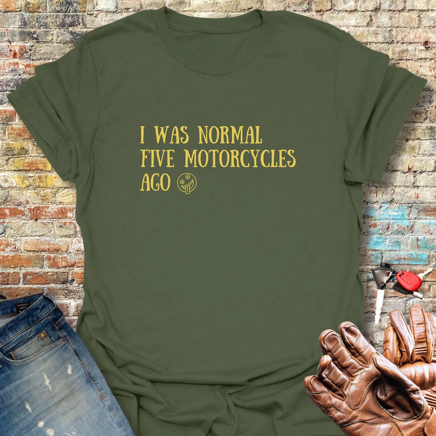 Normal Five T-Shirt - Military Green
