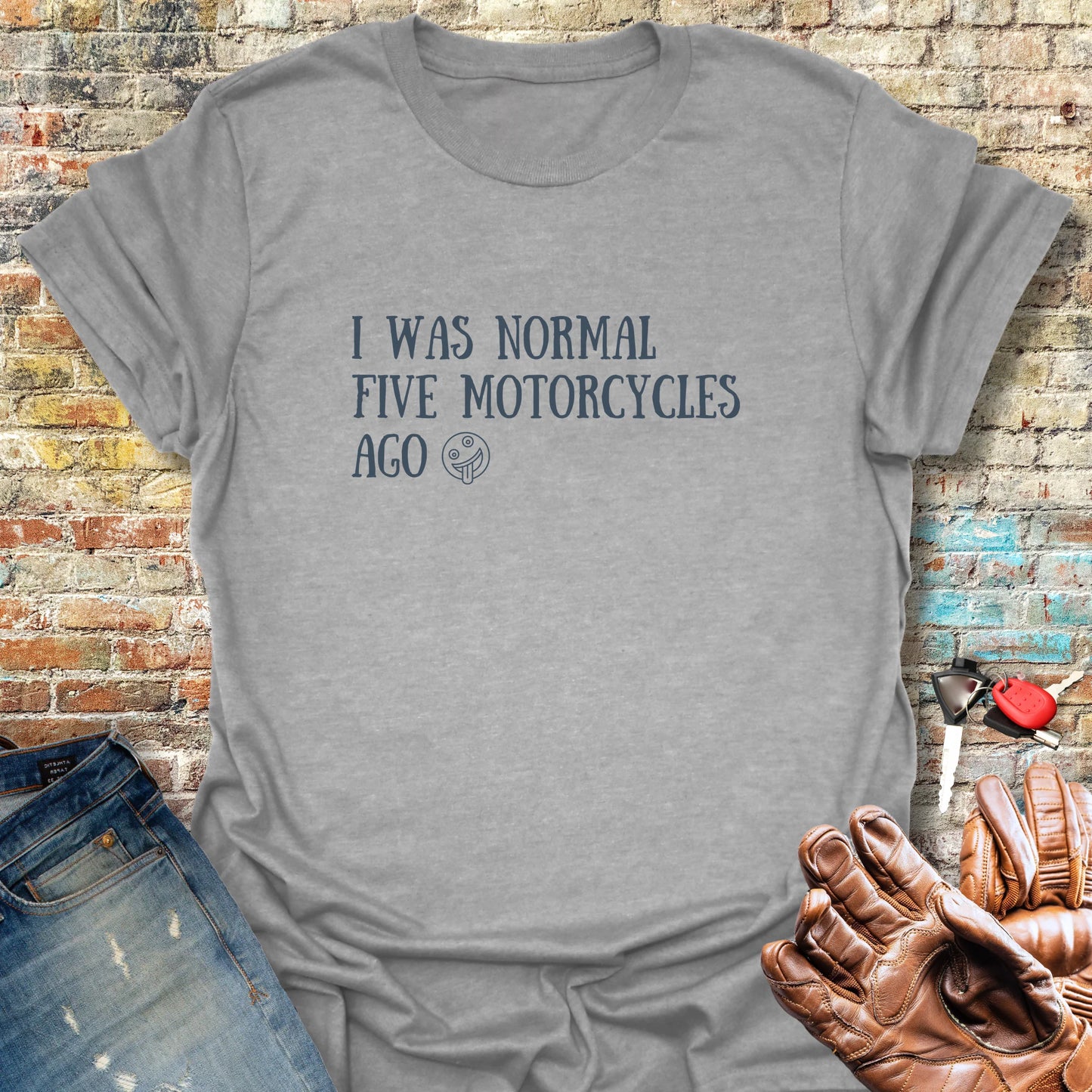 Normal Five T-Shirt - Sport Grey