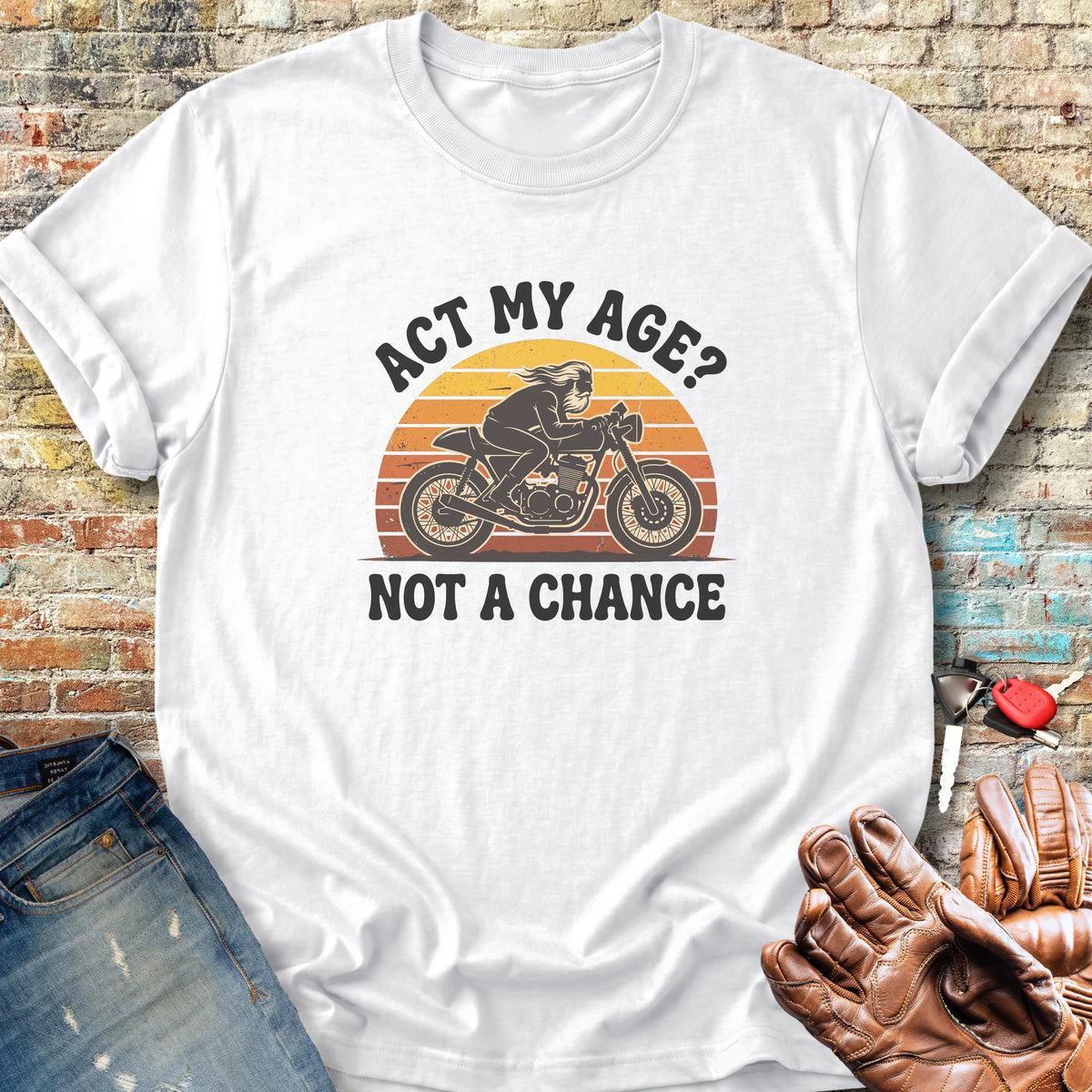 Not A Chance Classic T-Shirt - White