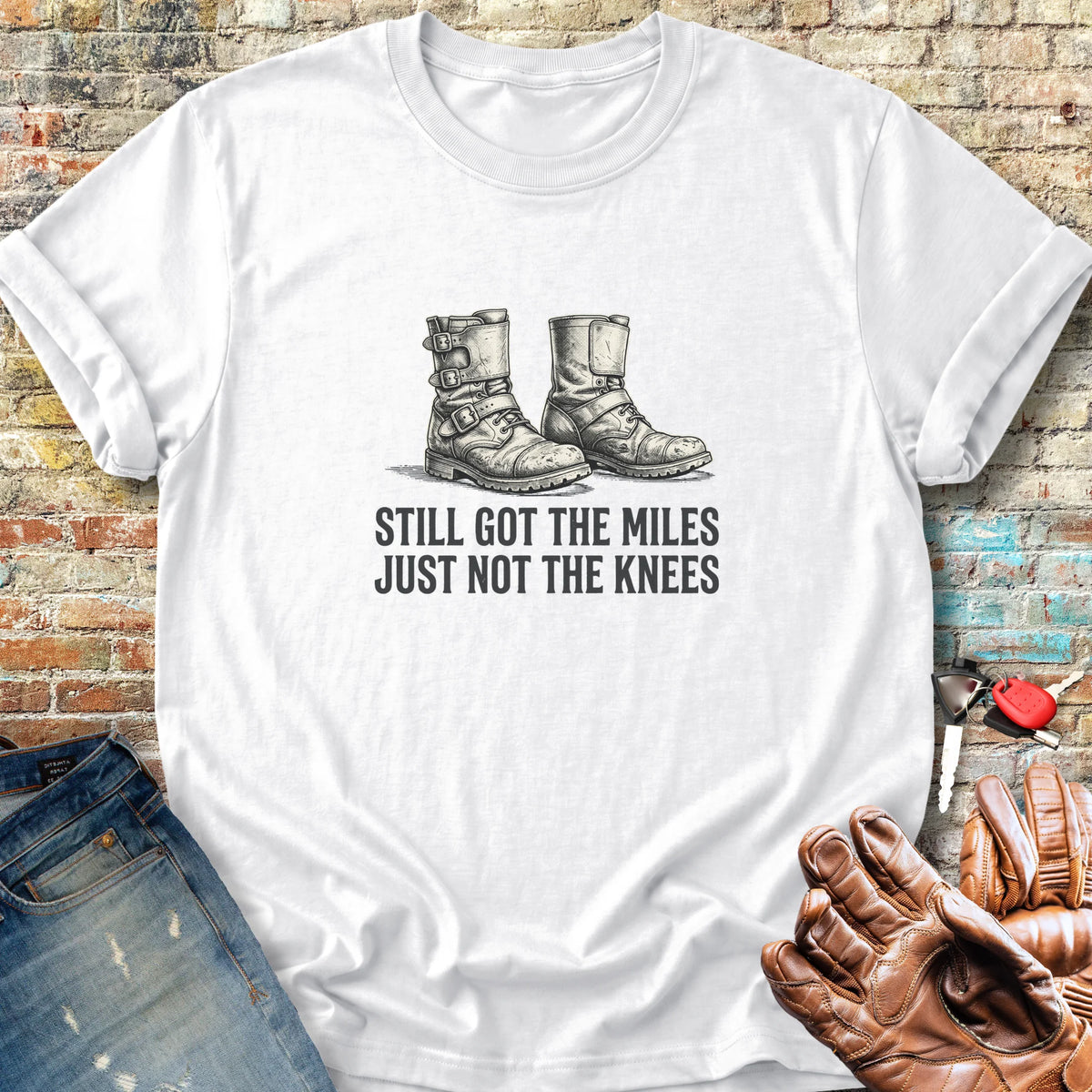 Not The Knees Classic T-Shirt - White