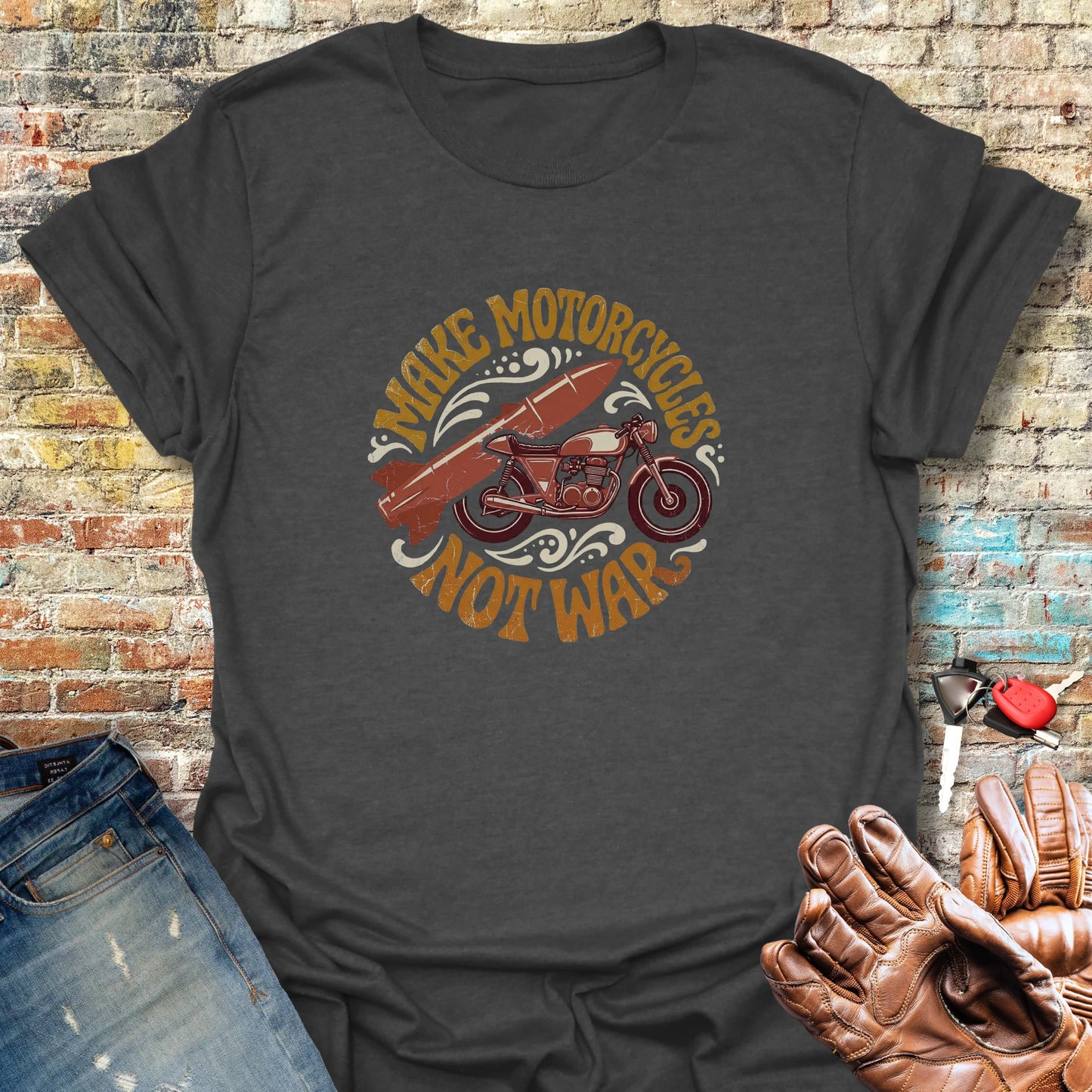 Not War T-Shirt - Dark Heather