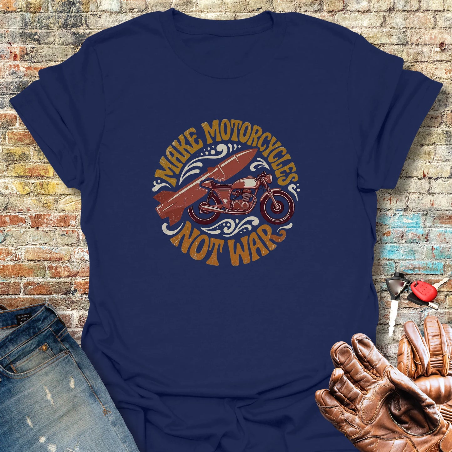 Not War T-Shirt - Navy