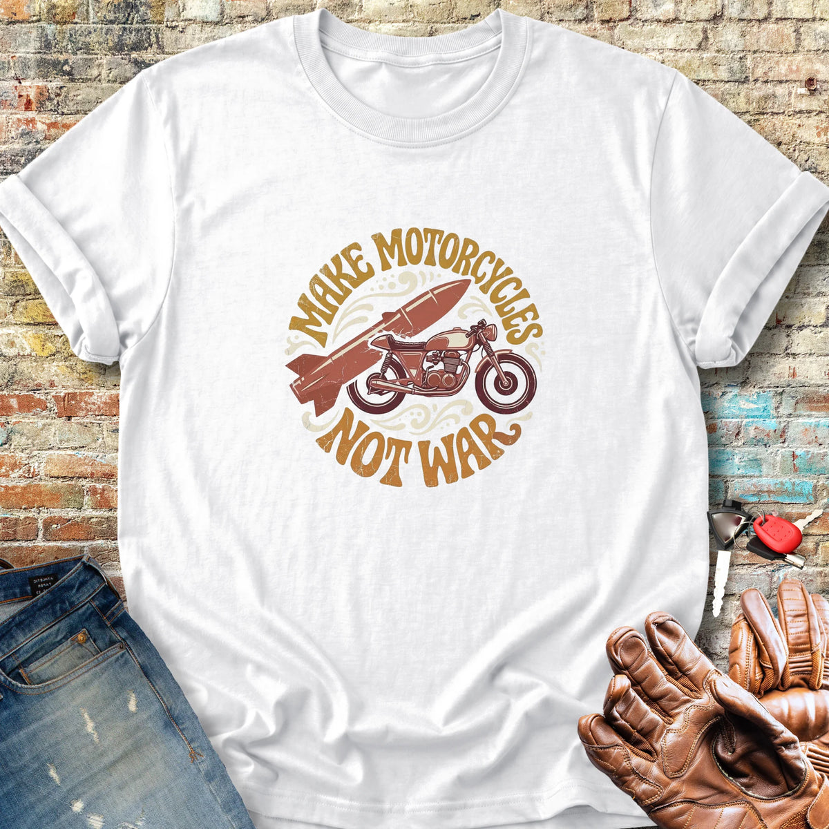 Not War Classic T-Shirt - White