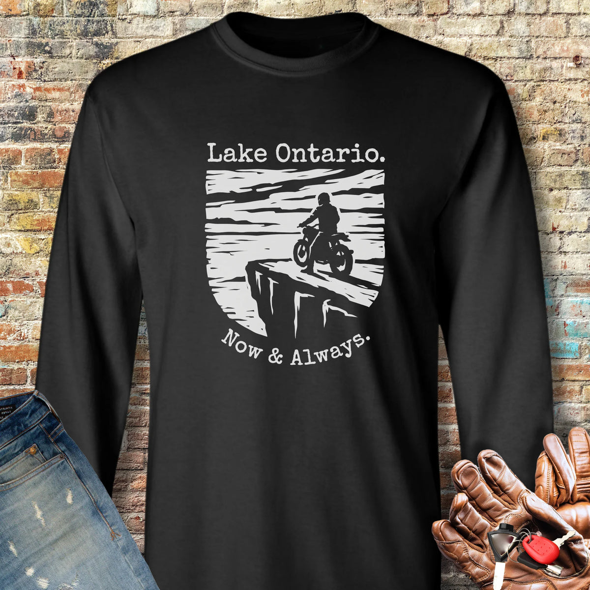 Now & Always Long Sleeve T-Shirt - Black
