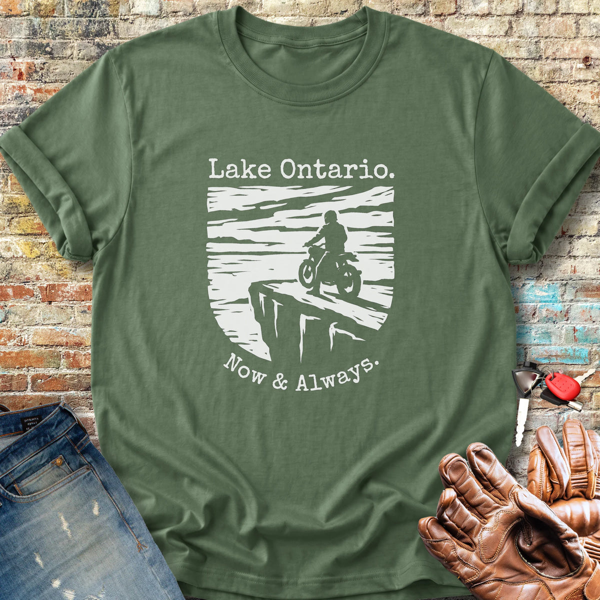Now & Always Classic T-Shirt - Military Green