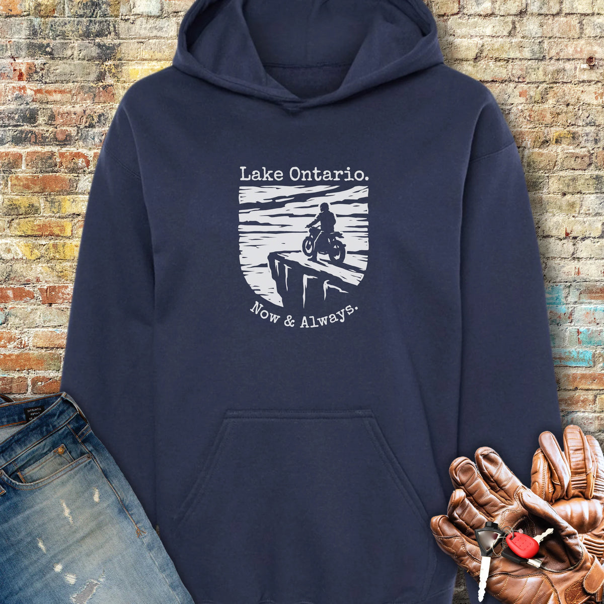 Now & Always Hoodie - Navy
