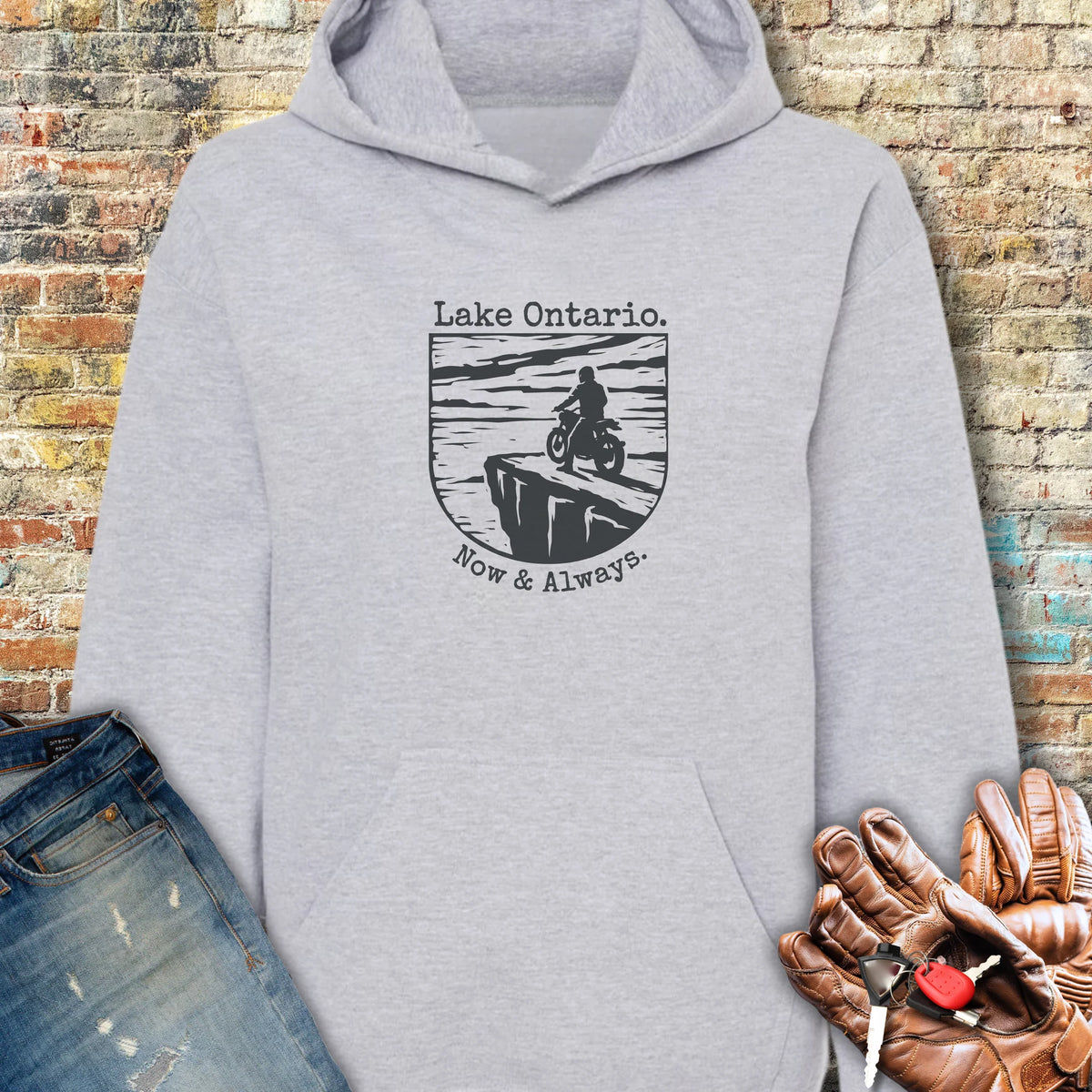 Now & Always Hoodie - Sport Grey
